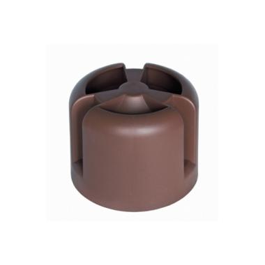 Колпак для трубы, HupCap, 110, коричневые