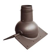 Коньковый элемент, Pipe-Cone, коричневый