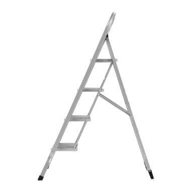 Стремянка 4 ступени стальная антикор 1,34м (h площадки0,88м), широкие ступени, до 150 кг,Сибртех