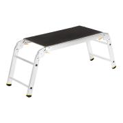 Лестница-подмости шарнирные, 2 ступени, площадка 1,16*0,48м h=0,58м, до 150 кг, Сибртех