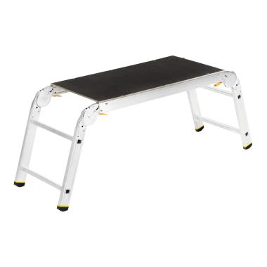 Лестница-подмости шарнирные, 2 ступени, площадка 1,16*0,48м h=0,58м, до 150 кг, Сибртех