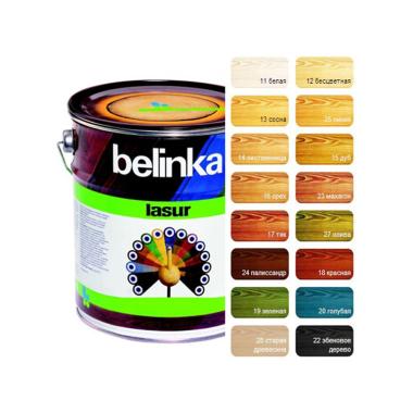 BELINKA LASUR №16 Орех 1л. Лазурное покрытие для защиты древесины