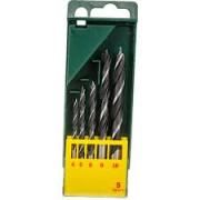 Набор спиральных сверл по дереву 5 шт Bosch Promoline 4-10 4,5,6,8,10 мм,