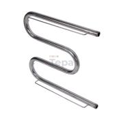 Полотенцесушитель водяной "М-образный с полкой"ПСВ-06-10, 600*600 ,НР, D1