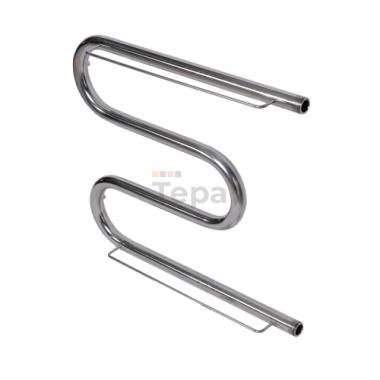 Полотенцесушитель водяной "М-образный с полкой"ПСВ-06-10, 600*600 ,НР, D1