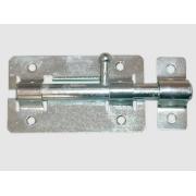 Задвижка дверная ЗД-01 (шпингалет, КРУГЛЫЙ ригель-цинк) Цинк