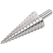 Сверло ступенчатое 6-8-10-12-14-16-18-20-22-24-26-28-30 мм, HSS, FIT