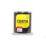 Эмаль термостойкая антикор. Церта до 650 С серебристо-серая 0,4 кг