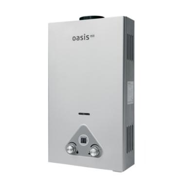 Газовый проточный водонагреватель 20кВт "Oasis Eco" S-20, серый.