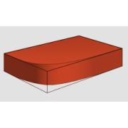 Кирпич керамический полнотелый рядовой одинарный Профиль №2, марки М-125, произв. ЧКЗ