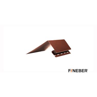 Околооконная планка к сайдингу FineBer Extra Acrylic, могано 3050мм (10шт/уп)