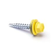 Саморез кровельный D 4.8 мм. 29 мм. Желтый (RAL 1018)