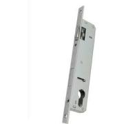 Замок врезной для пласт. дверей ригель-ролик 25мм, 92мм штульп 16мм