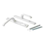 Нажимной гарнитур для ПВХ дверей 92/24 Белый