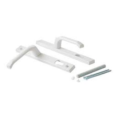 Нажимной гарнитур для ПВХ дверей 92/24 Белый