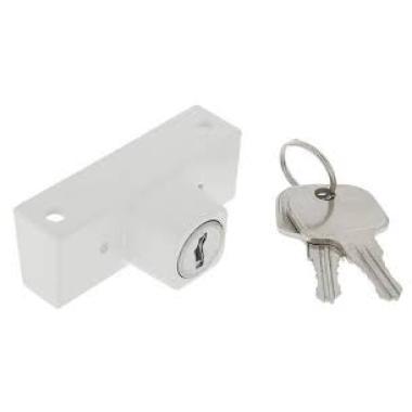 Замок детский блокирующий белый