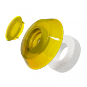 Шайба Термо для поликарбоната Жёлтая