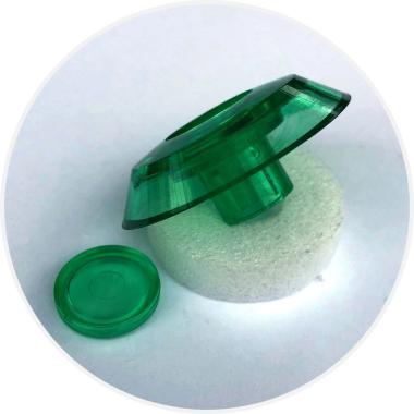 Шайба Термо для поликарбоната Зелёная