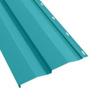 Сайдинг металлический корабельная доска, Морская волна (RAL 5021) Заказ № 11258 Григорьева А