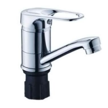 Смеситель д/кухни шар. с коротким изливом с гайкой, D 35, 457025, Антей