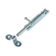 Задвижка накладная ЗТ-80 (шпингалет)цинк "Уральская фурнитура"