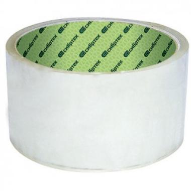 Лента клейкая, 48 мм х 40 м, прозрачная Сибртех