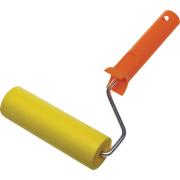 Валик прижимной резиновый для прикатки обоев, ручка 6 мм, 150 мм