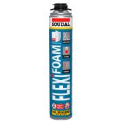Пена монтажная SOUDAL FlexiFoam 750мл. проф.всесезонная (12шт./кор., 56кор./паллет) РАСПРОДАЖА