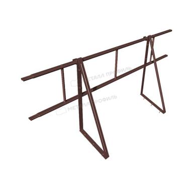 Ограждение кровельное, 600х1860мм, Шоколад (RAL 8017)