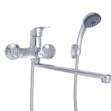 Смеситель для ванны шаровый с изливом L-30см, переключатель душа, G254810 Alicante GOTA ROCIO