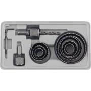 Набор кольцевых пил по дереву, 19-64 мм, 11 предметов Matrix