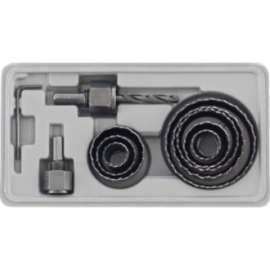 Набор кольцевых пил по дереву, 19-64 мм, 11 предметов Matrix