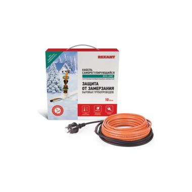 Кабель греющий саморегулирующийся (в трубу) 10HTM2-CT ( 8м/80Вт) REXANT
