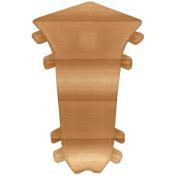 Угол внутренний для плинтуса, 232, Бук красный, Идеал, Комфорт