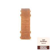 Соединитель для плинтуса , 241, Вишня, Идеал, Комфорт СНЯТ С ПРОИЗВОДСТВА