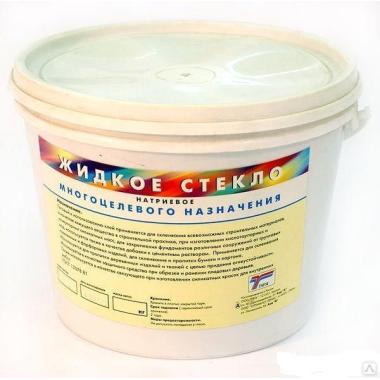 Жидкое стекло натриевое А3 3,0кг /6шт/