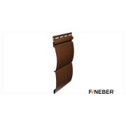 Сайдинг FineBer BlockHouse Extra Acrylic, могано 3660х232 мм 0,85м2 (12шт/уп) ,ПРОДАЖА ПОД ОСТАТОК
