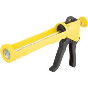 Пистолет для герметика 225 мм полукорпусной, полипропиленовый корпус ФИТ