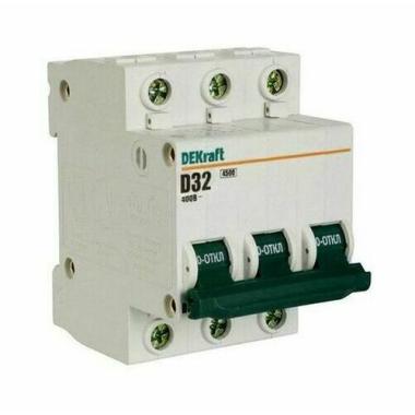 Автомат 3П 16А,С 4,5кА DEKraft ВА-101 Schneider Electric