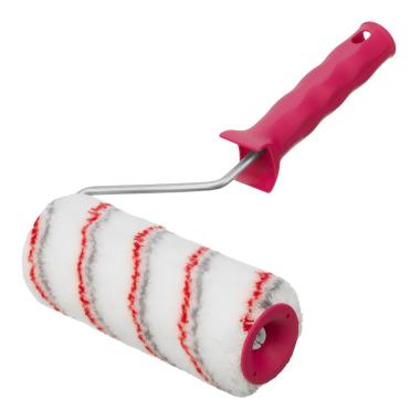 Валик с ручкой полиамид 180 мм, ворс 12 мм, D 48 мм, D ручки 6 мм, "Нейлон Профи" Matrix