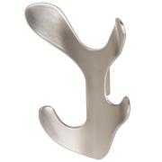 Крючок-вешалка MB-LM/K-005 SN матовый никель AJAX