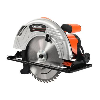 Пила циркулярная PATRIOT CS 235, мощность 2300Вт, пильный диск 235 мм