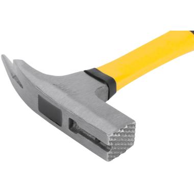 Молоток кровельщика, фиберглассовая усиленная ручка 600 гр., FIT