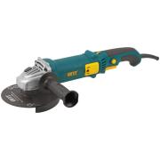 Шлифмашина угловая 1400 Вт; 0-10000 об/мин; КлК 150 мм; 2,5 кг; армир.ротор; б/с щеток; коробка