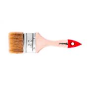 Кисть плоская "Стандарт" 2,5" (63 мм), натуральная щетина, деревянная ручка MTX