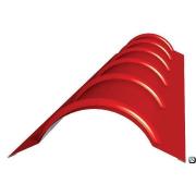 Конек черепичный R. 110*2000, Рубин (RAL 3003)