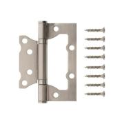 Петля CODE DEKO без врезки 100*75*2,5-B2-NIS Никель (цена за пару)