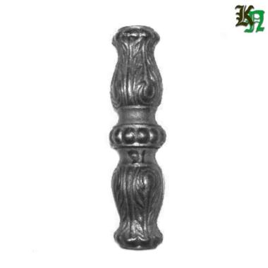 Ковка Вставка в балясину, 	120х40мм, на кв.16х16мм. 109.16/1