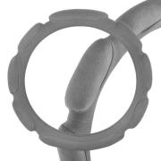 Оплетка руля M Skyway Eco замша (10 подушечек) серая