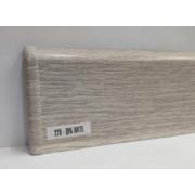 Плинтус 229 Дуб латте с мягким краем ДЕКОНИКА 70* 21мм* 2,2 м (20шт/уп)